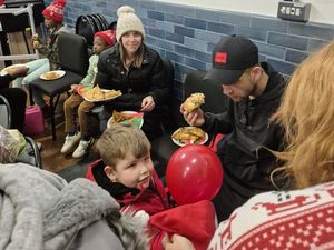 Supporting image for story: Global cheer: 100 Wolverhampton children celebrated international festive joy