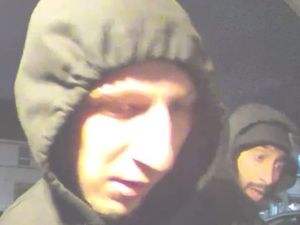 Supporting image for story: Do you know these men? Image released after attempted break-in at Wolverhampton home