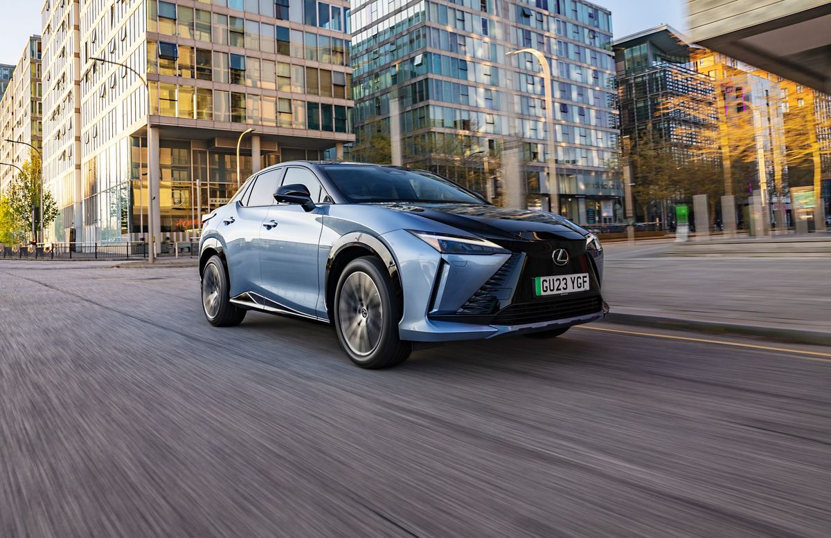 An electric statement from Lexus