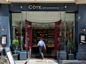 Cote Brasserie in Shrewsbury's Square is one of the most booked restaurants in the county according to OpenTable. Photo: Google