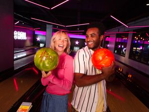 Supporting image for story: Bowling strikes gold on Valentine’s Day as couples seek fun ‘without pressure’