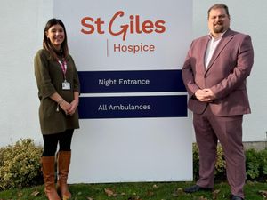 Elinor Eustace, Interim CEO of St Giles Hospice, welcomed Dave Robertson, MP for Lichfield, Burntwood and villages to the St Giles Hospice this week