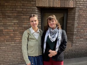 Supporting image for story: Just Stop Oil activists found guilty of criminal damage over jet paint stunt