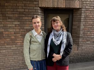 Supporting image for story: Just Stop Oil activists found guilty of criminal damage over jet paint stunt