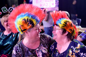 Paula Davidson and Pauline Sutton, from Cannock, turned out for the event.