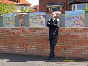 Supporting image for story: Shrewsbury garden gallery proves a hit for passers-by