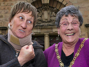 Supporting image for story: Doreen Tipton reunited with former neighbour - Walsall's mayor - in visit to community event (with video)