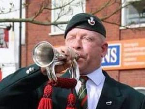 Supporting image for story: Army veteran bugler prepares for final Last Post in tribute to Covid victims
