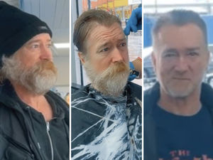 Supporting image for story: Homeless man given makeover by Wolverhampton barber after being spotted rooting through rubbish