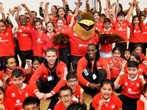Supporting image for story: Red letter day for young Saddlers fans during Walsall visit 
