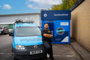 SpotlessWater self-service station in Shrewsbury
