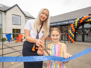 Supporting image for story: Primary school pupil opens showhome she helped design at Baldwins Gate development
