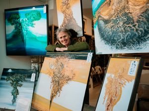 Supporting image for story: Oswestry framing shop hosting town artists' work