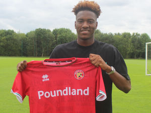 Supporting image for story: Saddlers complete signing of striker Timmy Abraham