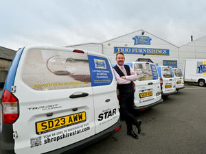 Supporting image for story: Shropshire Star vans sponsored by local firm for first time