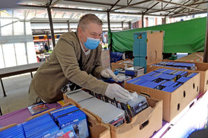 Dudley Games stall-holder Robert Potts