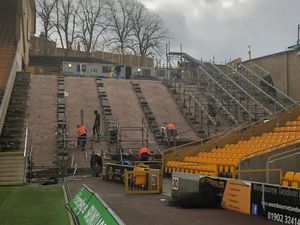 Supporting image for story: Exclusive: Molineux's Graham Hughes stand closed until at least the New Year
