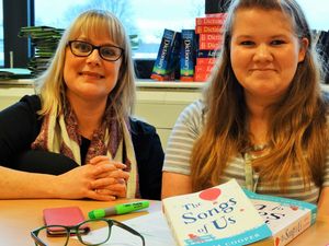 Supporting image for story: Local author visits Telford College to share her inspiration