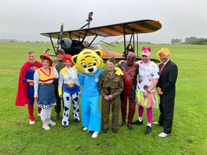 Supporting image for story: Brave wing walkers bid to smash £100,000 target for children’s hospice
