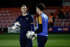 Joe Hart was Shrewsbury Town's goalkeeper coach at Salford City