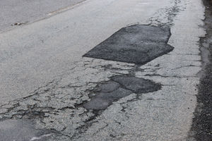 A stretch of road in Highley