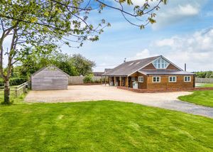 The former village hall in Stanlow near Pattingham is approached by a long driveway and features ample parking space. Picture: Berriman Eaton/Rightmove.