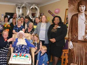 Supporting image for story: Party time as Ethel reaches 100