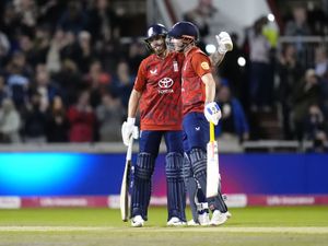 Supporting image for story: England duo Phil Salt and Harry Brook admit thinking passing 300 was impossible