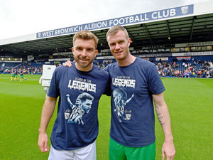 Supporting image for story: 'Forever grateful': West Brom legends Chris Brunt and James Morrison thank fans for Clash of Legends turnout