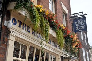 The Real Ale Tavern has a distinctive look from the outside