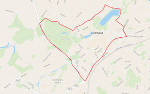 The area where a dispersal order will be introduced