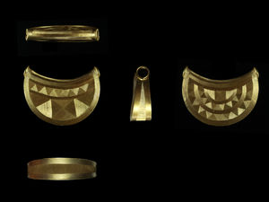 Supporting image for story: Historic Shropshire gold pendant find is one of UK's most significant ever