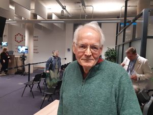 Wellington resident Simon Phillips at Telford & Wrekin Council planning committee. Picture: LDRS