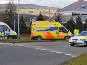 Supporting image for story: Driver dies at scene of road crash