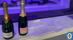 The parcels also inluded, hand-written notes, champaign, handcuffs, shoes, and clothing items