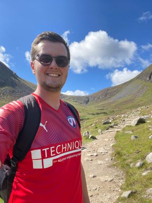 Ben Kirk will walk for three days through the Derbyshire countryside to raise funds for Ashgate Hospice and Macmillan