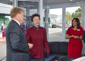 The Princess Royal at Aico in Oswestry