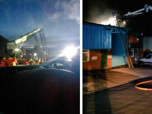 Supporting image for story: Willenhall Lane fire tackled by 30 firefighters