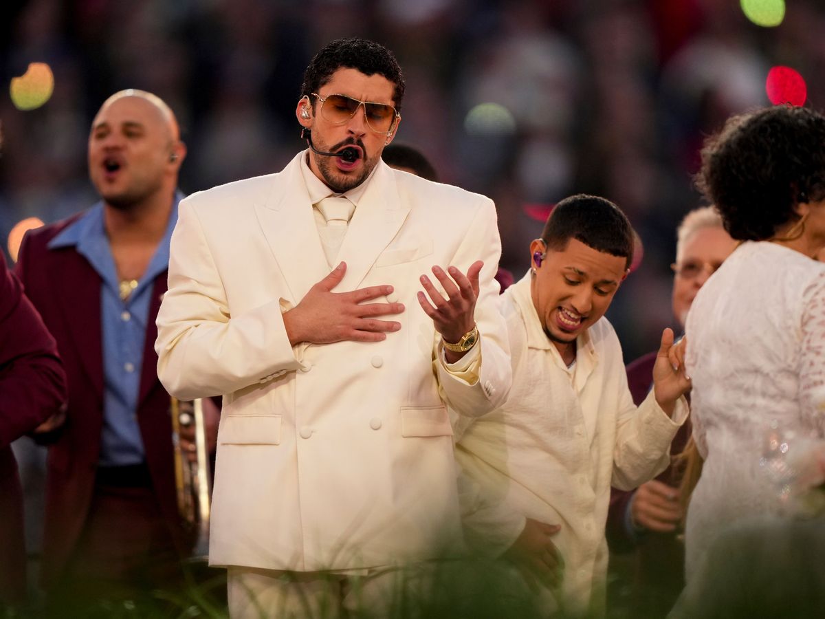 Bad Bunny joined by Lady Gaga in star-studded Super Bowl half-time show Bad Bunny joined by Lady Gaga in star-studded Super Bowl half-time show