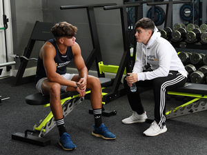 Supporting image for story: Positive mental health video shot at Newport gym