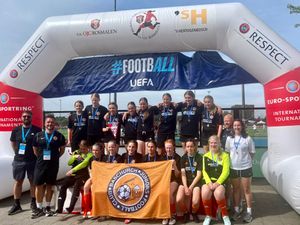 Supporting image for story: European success for Baschurch Girls FC!