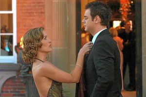 Gillian Anderson and Danny Dyer at Mawley Hall