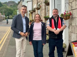 Supporting image for story: Swiss ambassador takes neutrality to extremes with visit to Shropshire and Mid Wales border village ahead of women's Euros matches