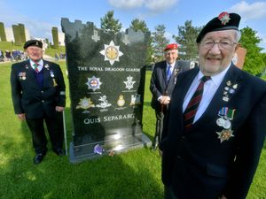 Supporting image for story: In pictures: Hundreds of veterans gather for service at Arboretum 60 years after national Service ended