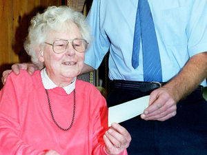 Supporting image for story: Muriel, 95, was Shropshire's answer to Call the Midwife