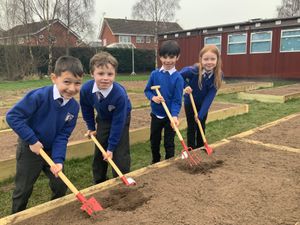 Supporting image for story: Pupils will be greeted with new allotment on return to school