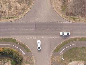 Supporting image for story: An end to stop-start traffic? Ford gives vision of future with connected car trial