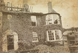 A fire broke out at the historic Manor House, Shifnal, in June 1974, in the building's 15th century Tudor wing, destroying the roof and damaging part of the first floor. 