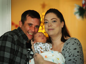 Supporting image for story: Christmas Day baby welcomed into world