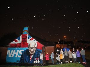 Supporting image for story: In Pictures: Country comes together to clap for Captain Sir Tom Moore